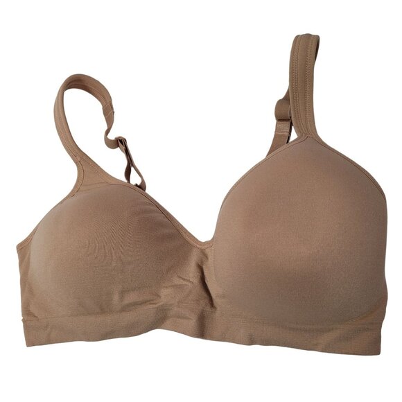 Carole Hochman Seamless Wire-Free Molded Cups Comfort Bra  Medium 2-Pack - Picture 4 of 12